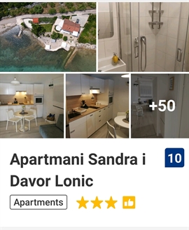 Apartmaji Sandra i Davor Lonić